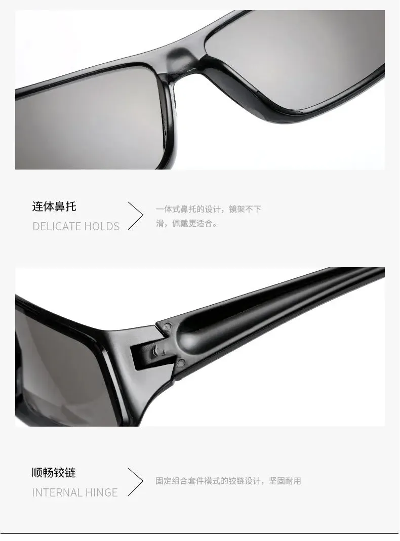 Classic Night Vision Glasses Men Anti-Glare Yellow Lens Sunglasses Women Night Driving Glasses UV400 2024 New In