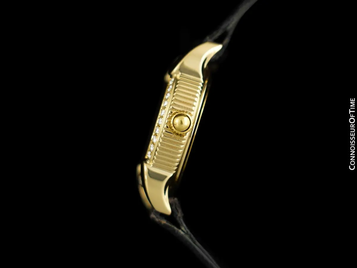 Concord Impresario Ladies Luxury Watch - 18K Gold & Original Factory Diamonds