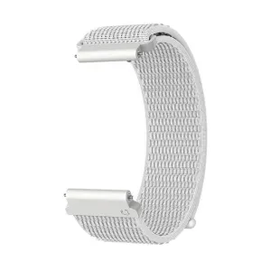 COROS 20mm Nylon Watch Band - White