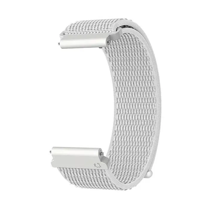 COROS 20mm Nylon Watch Band - White