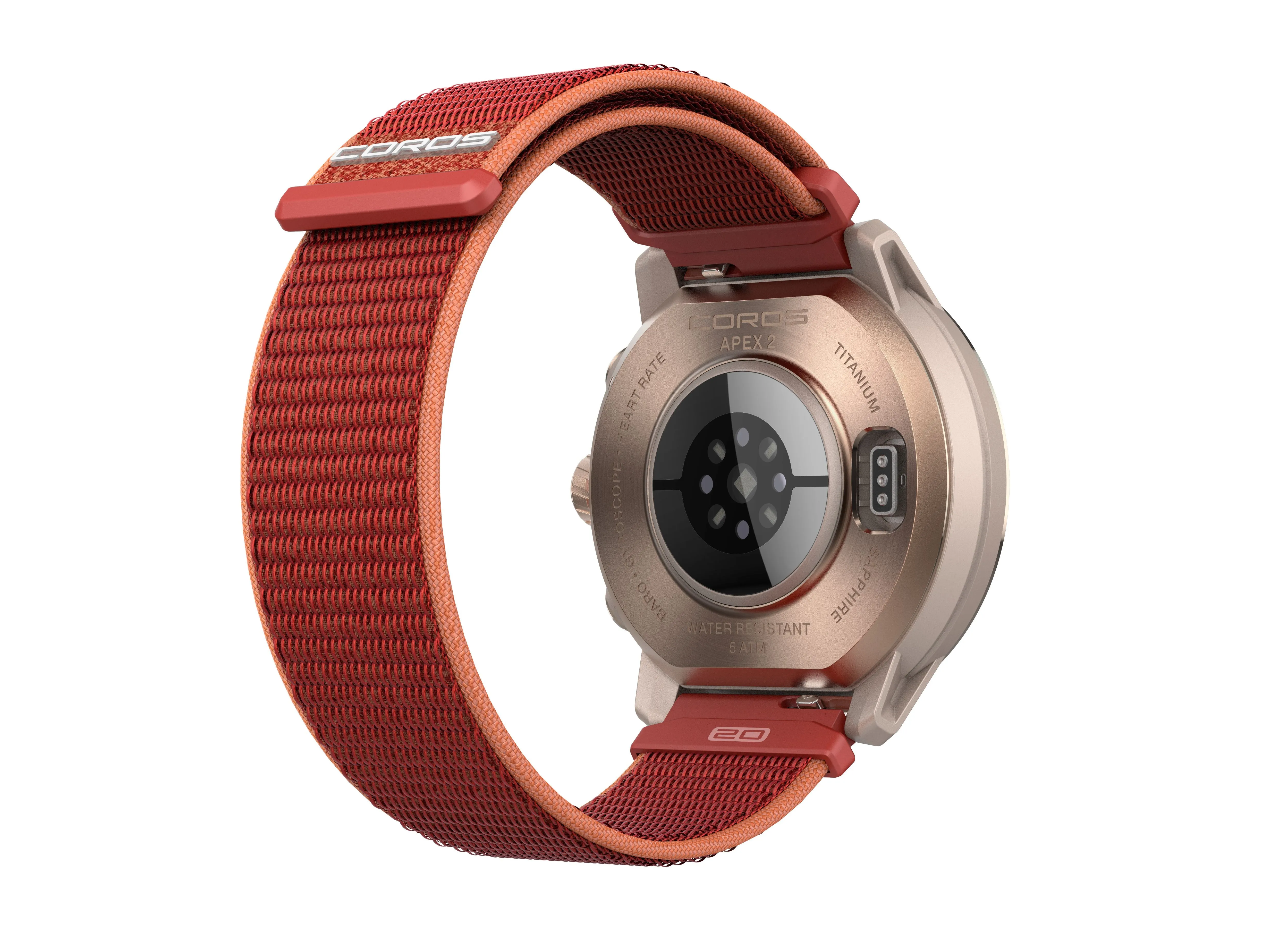 COROS APEX 2 GPS Outdoor Watch Coral