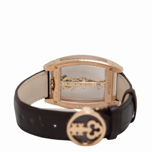 Corum Men's Golden Bridge Classic Rose Gold 51mm Skeleton Dial Watch Reference #B113/03853