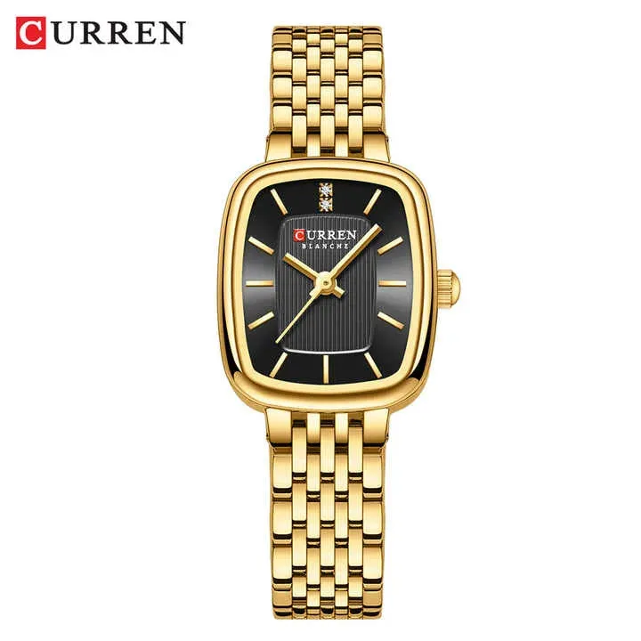 Curren 9093 For Women - Gold Black
