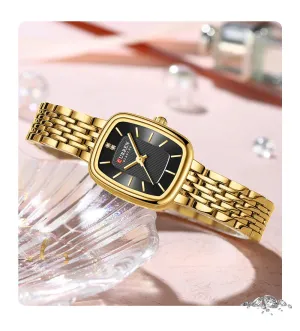 Curren 9093 For Women - Gold Black
