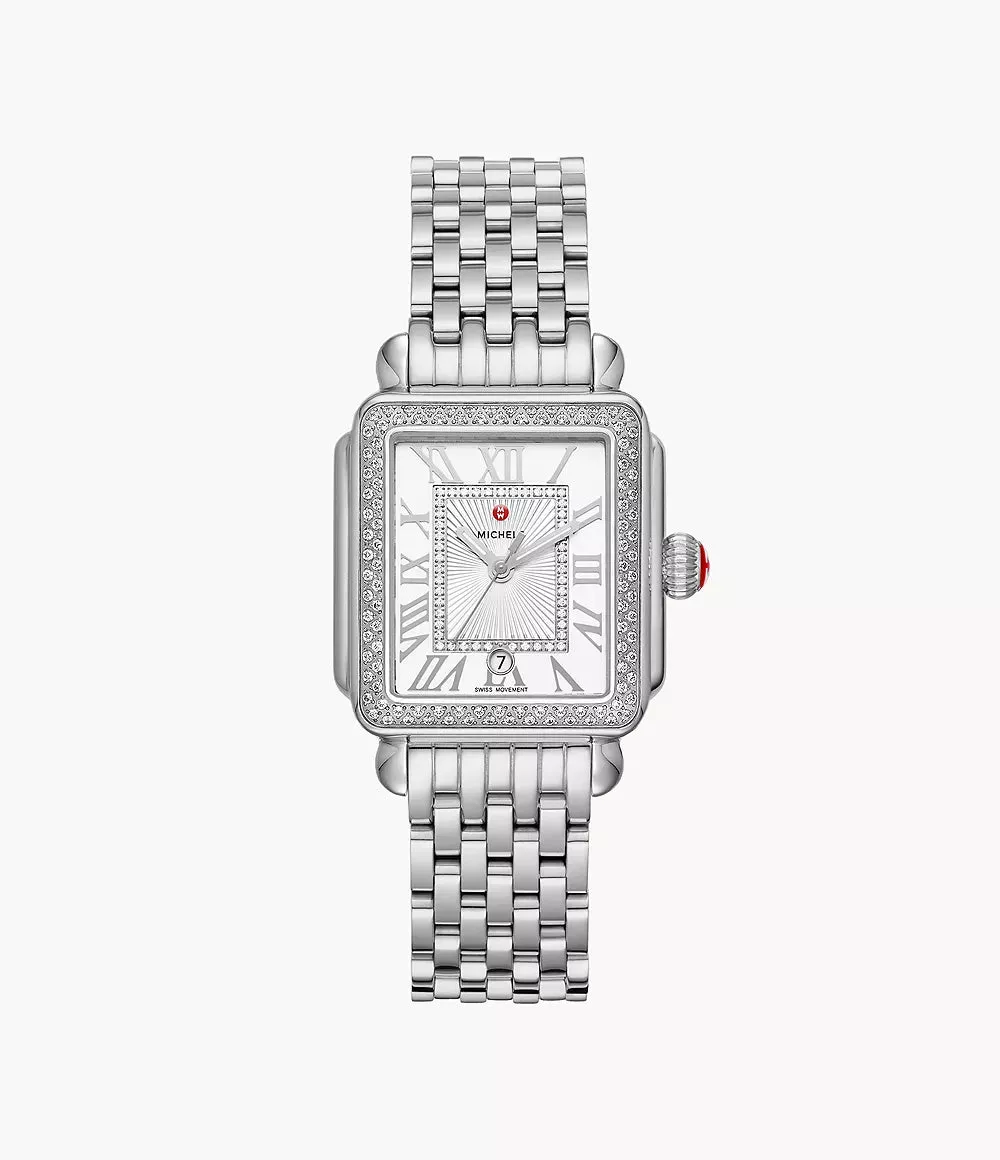 Deco Madison Mid Stainless Diamond Watch