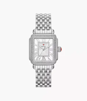Deco Madison Mid Stainless Diamond Watch