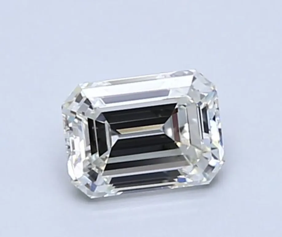 Diamond 1.02 CT Natural Loose Emerald Cut O to P Color VS1 Clarity GIA Certified