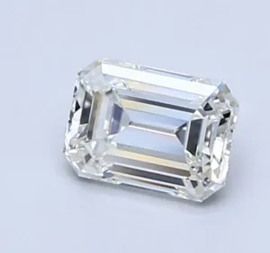 Diamond 1.02 CT Natural Loose Emerald Cut O to P Color VS1 Clarity GIA Certified