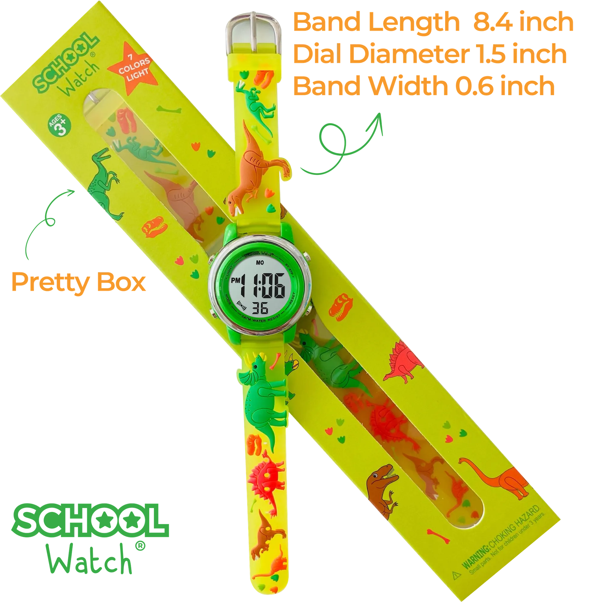 Dinosaur Light Up Watch