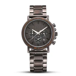 DUSKFORGE - Men Wood Watch Chronograph