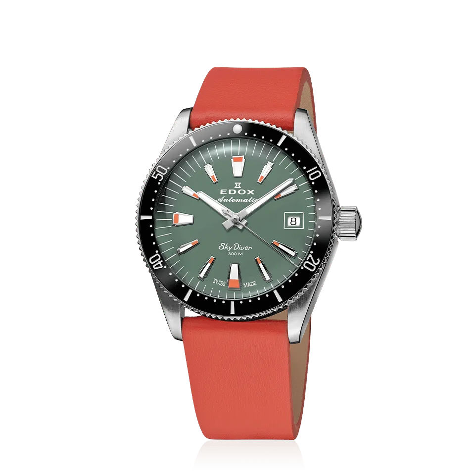 EDOX SWISS MADE  80131-3NC-VI SKYDIVER 38 DATE AUTOMATIC SPECIAL EDITION