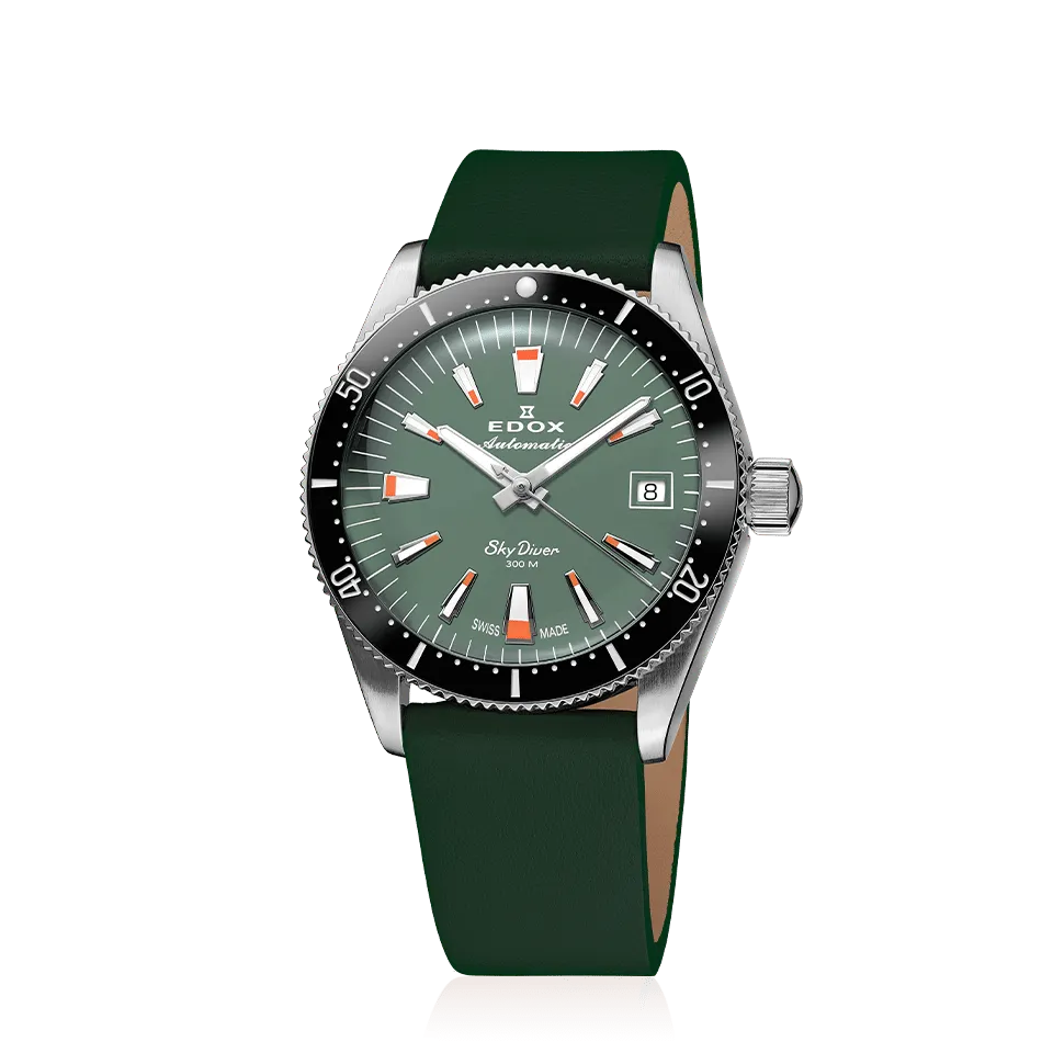 EDOX SWISS MADE  80131-3NC-VI SKYDIVER 38 DATE AUTOMATIC SPECIAL EDITION