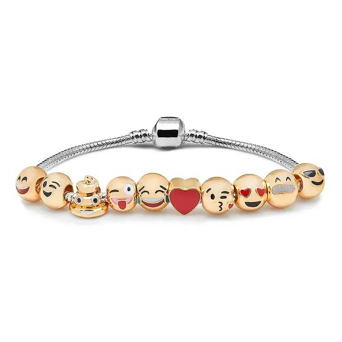 Emoji Charm Bracelets