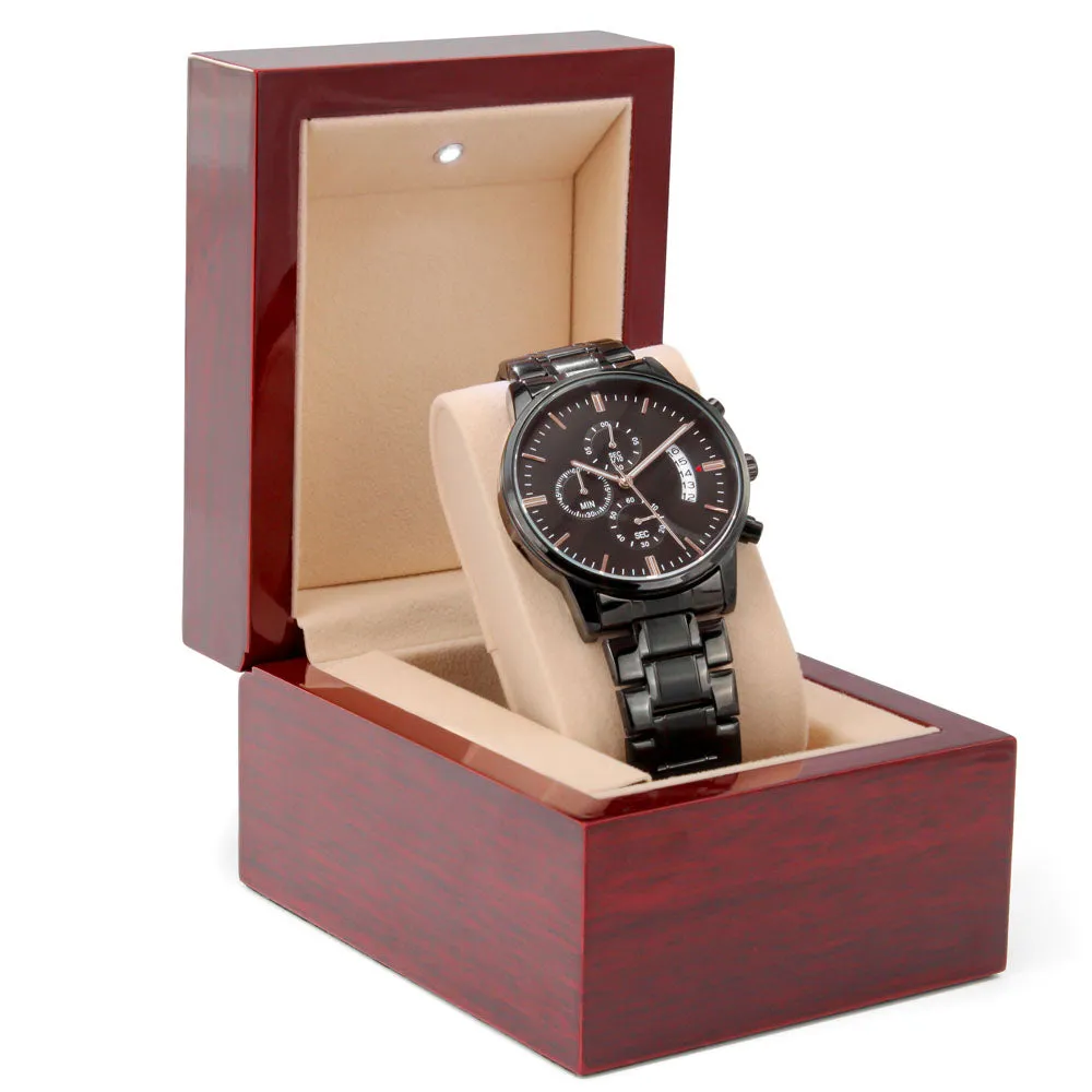 Engraved Watch For Son Gift From Mom - I Will Always Love You