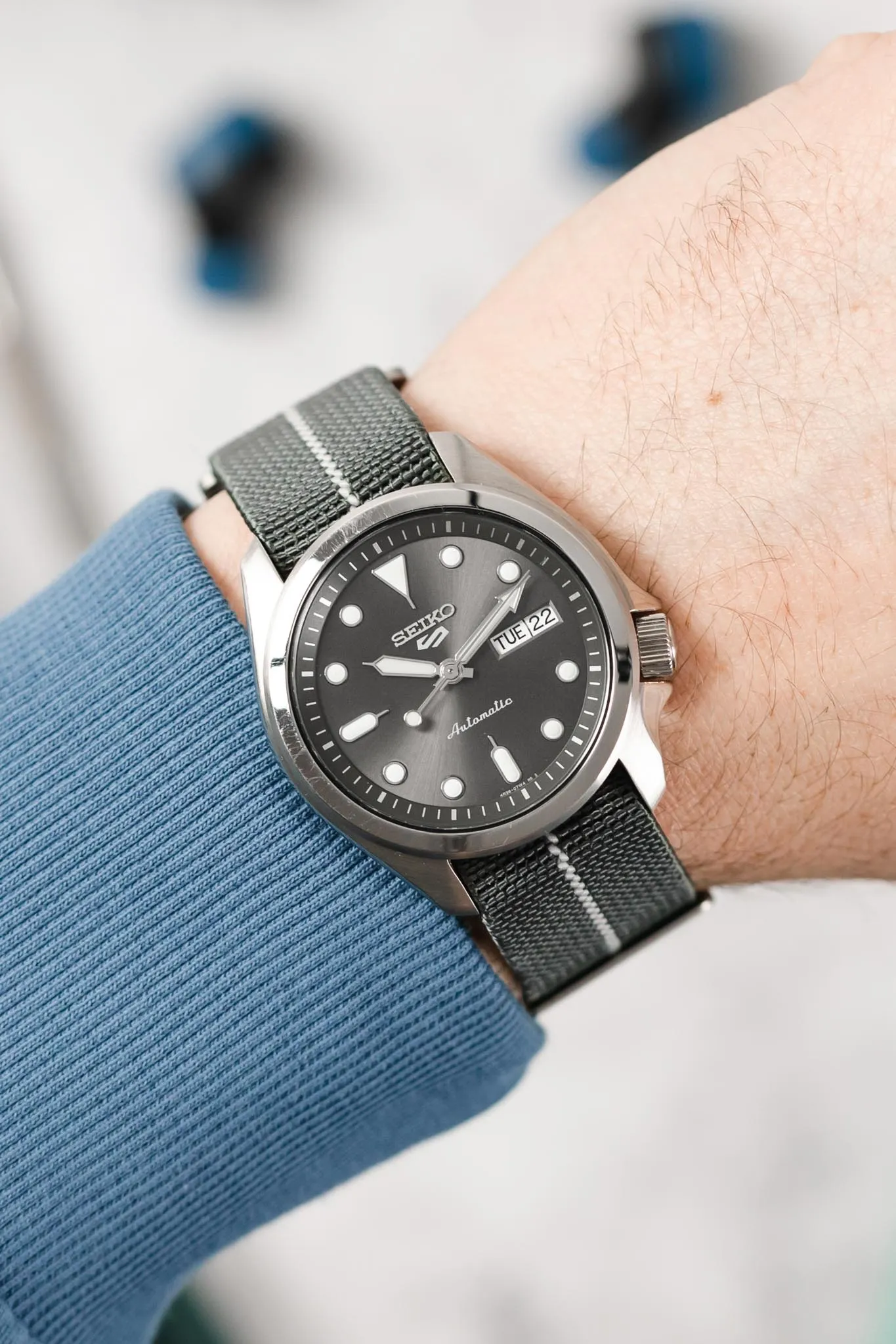 Erika's Originals MIRAGE MN™ Strap with LUMED Centerline - BRUSHED Hardware