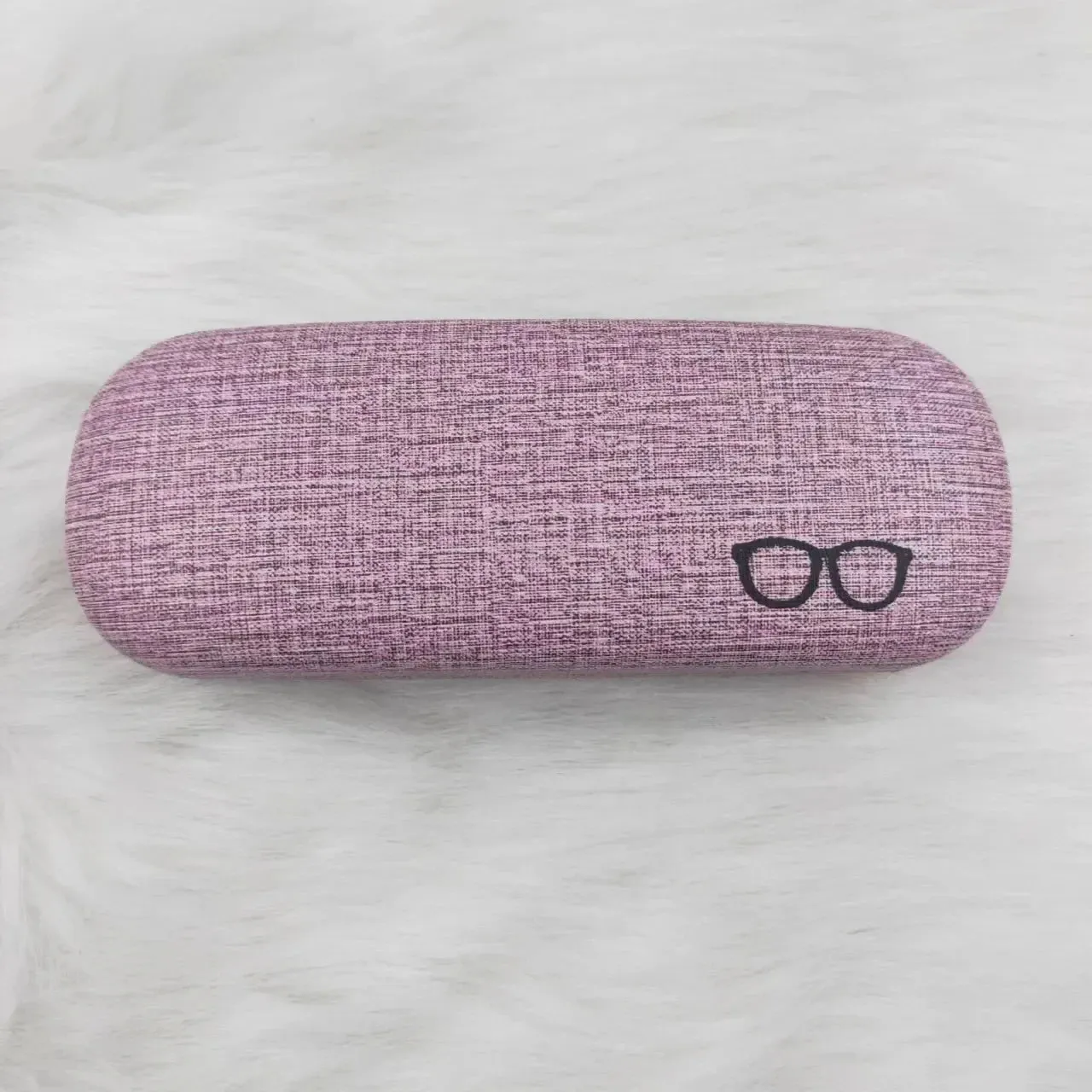 Fashion Glasses Case Hard Shell Linen Fabrics Eyewear Cases Cover Protective for Men Women Sunglasses Eyeglasses Glasses Box