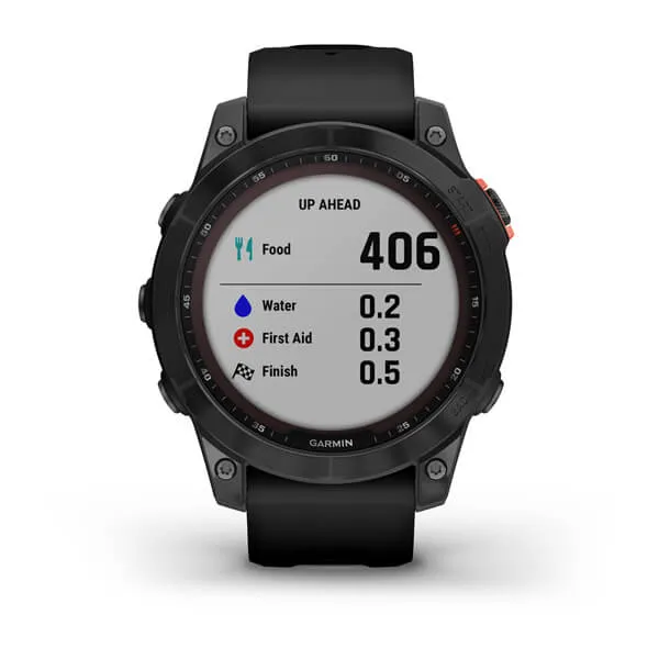 Fenix 7 Solar Slate Gray With Black Band GPS Watch