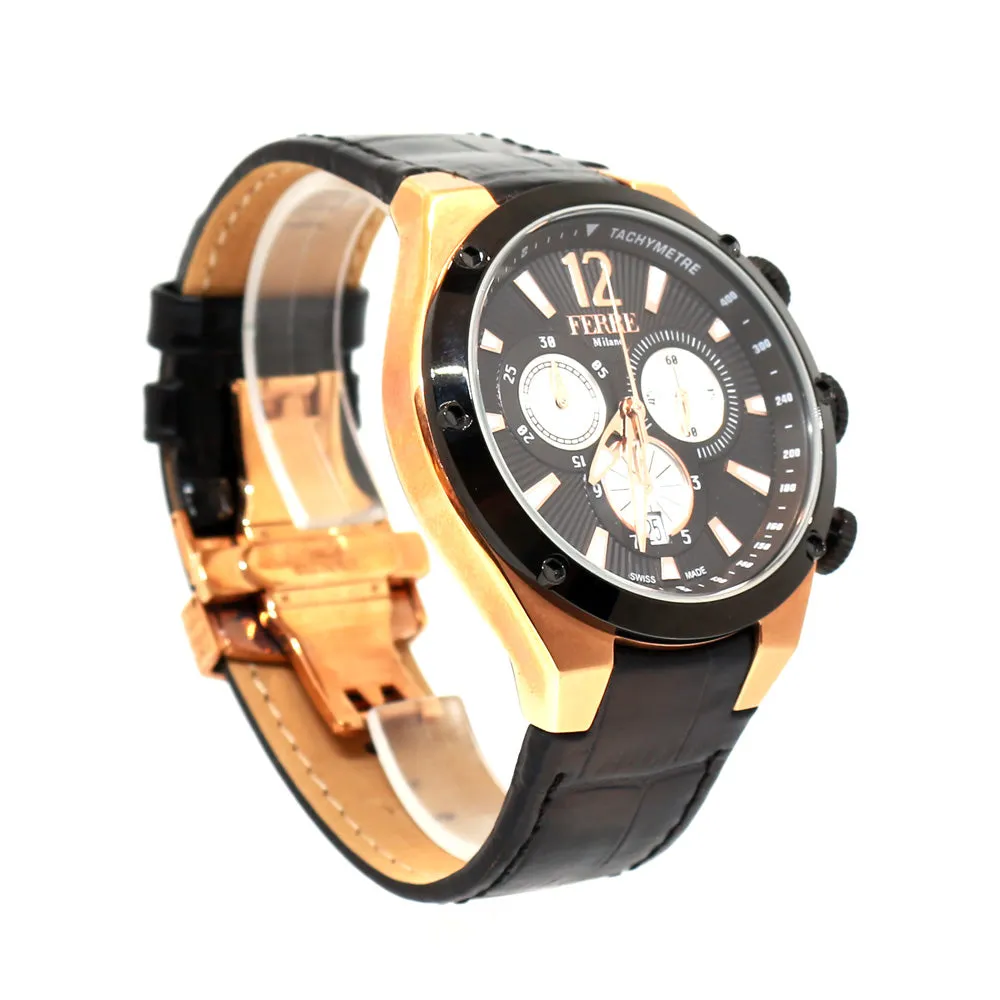 Ferre Milano Men's Watch Tachymetre