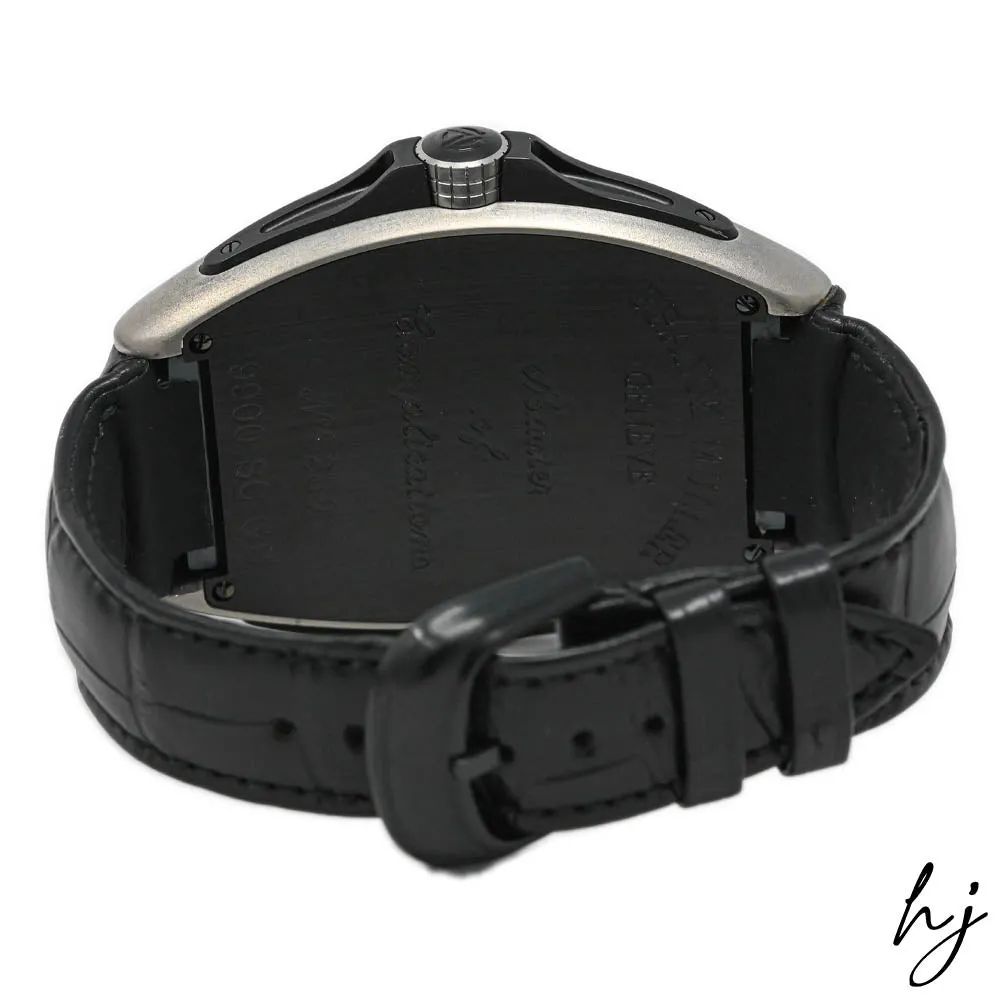 Franck Muller Men's Conquistador Grand Prix Titanium 48mm Black Arabic Numeral Dial Watch Reference #: 9900 SC GP