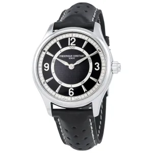 Frederique Constant Horological Smartwatch Black Leather Smart Watch FC-282AB5B6