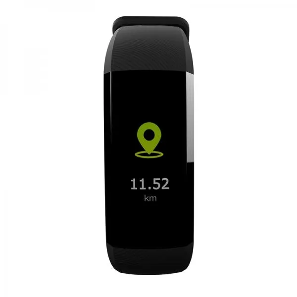 G19 Smart Bracelet Heart Rate Sport Fitness Tracker Active Clock Black