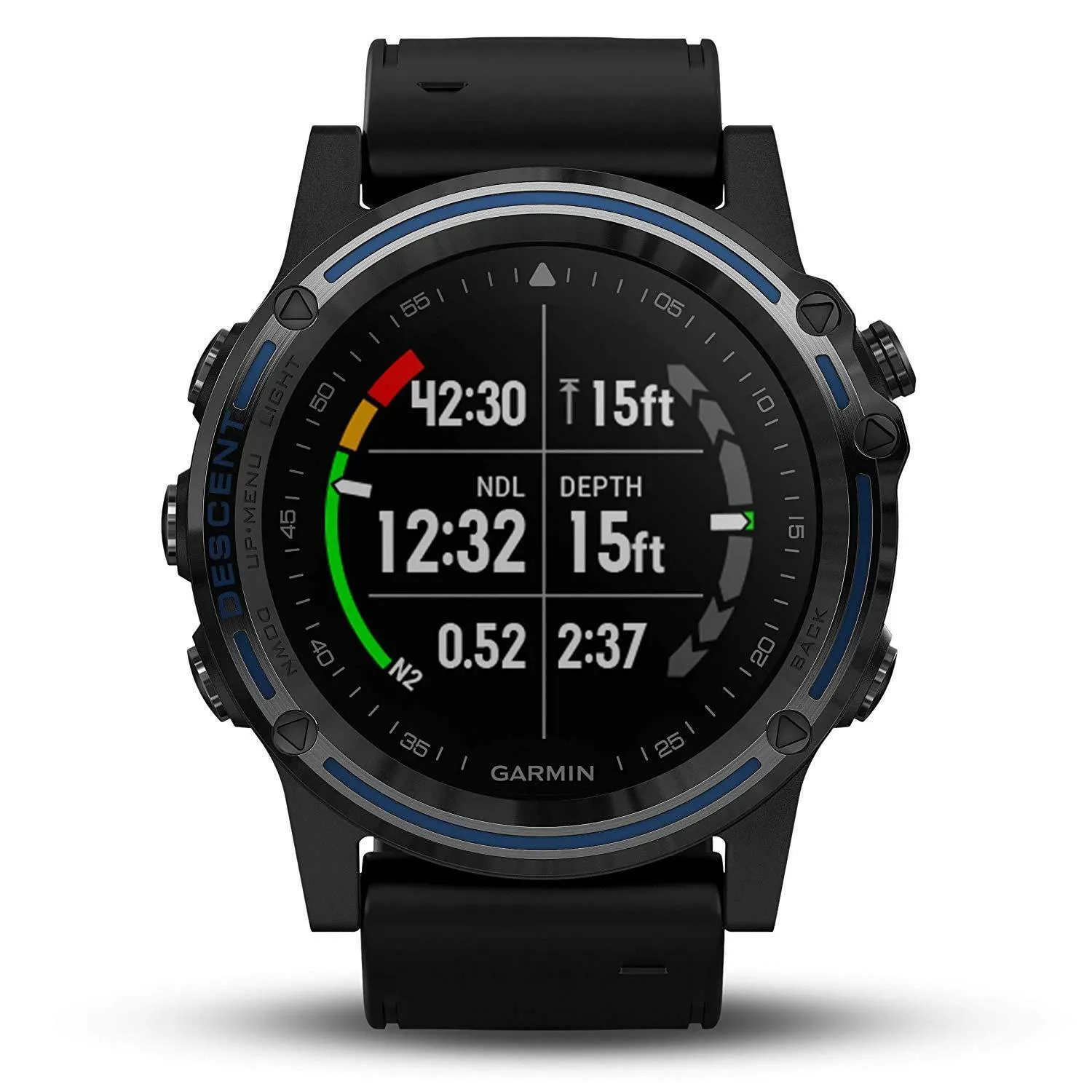Garmin Descent MK1 GPS Dive Computer Sapphire Titanium & Black Band 010-01760-02