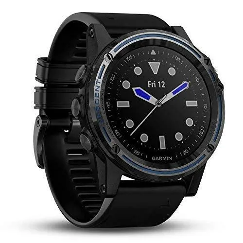 Garmin Descent MK1 GPS Dive Computer Sapphire Titanium & Black Band 010-01760-02