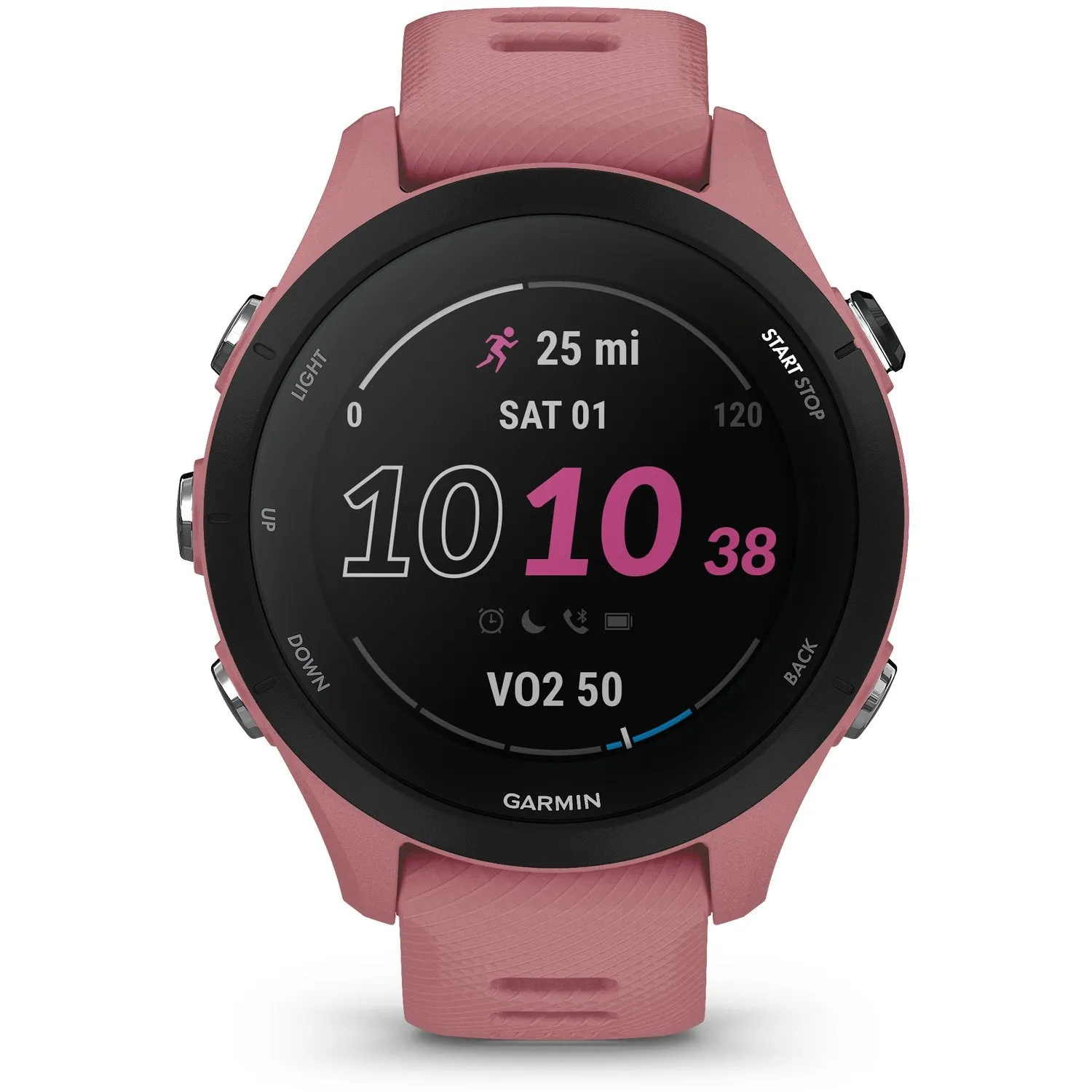 Garmin Forerunner 255S GPS Smartwatch, Light Pink