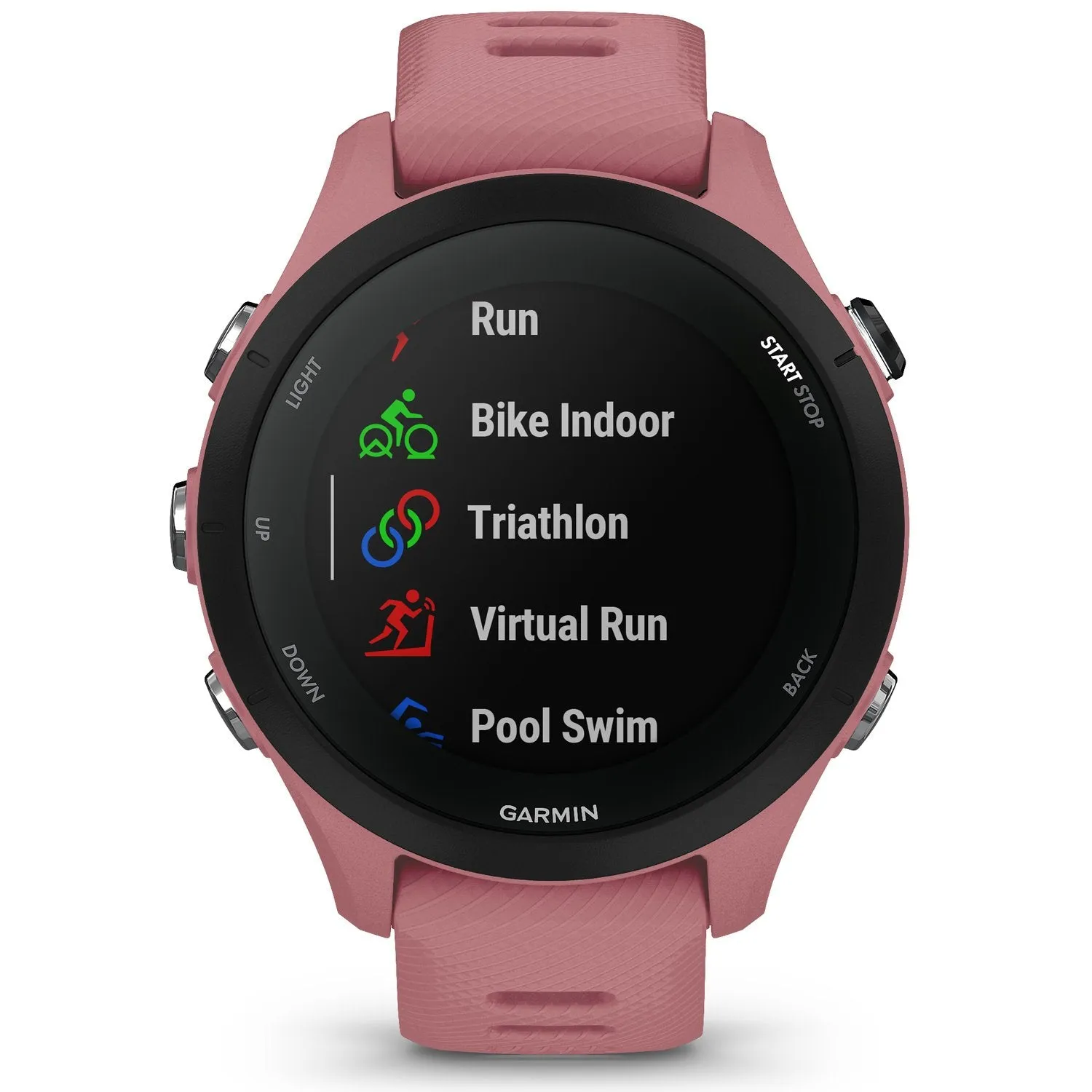 Garmin Forerunner 255S GPS Smartwatch, Light Pink