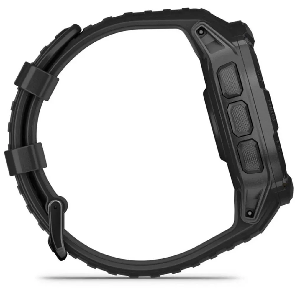 Garmin Instinct 2X Solar GPS Smartwatch Tactical Edition Black with 2x Bracelet
