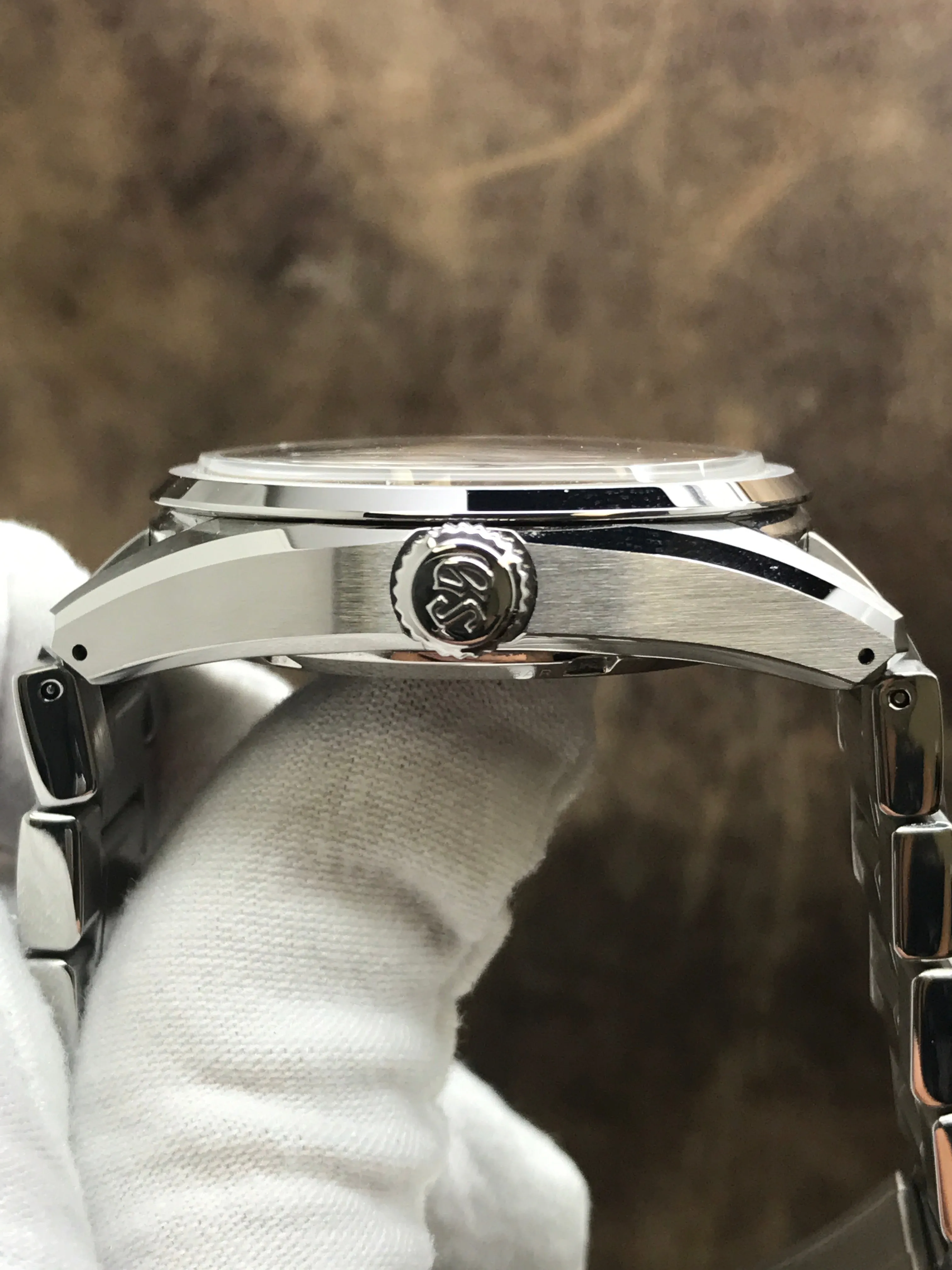 Grand Seiko Heritage Hi-Beat SLGH005 White Birch Dial Automatic Men's Watch