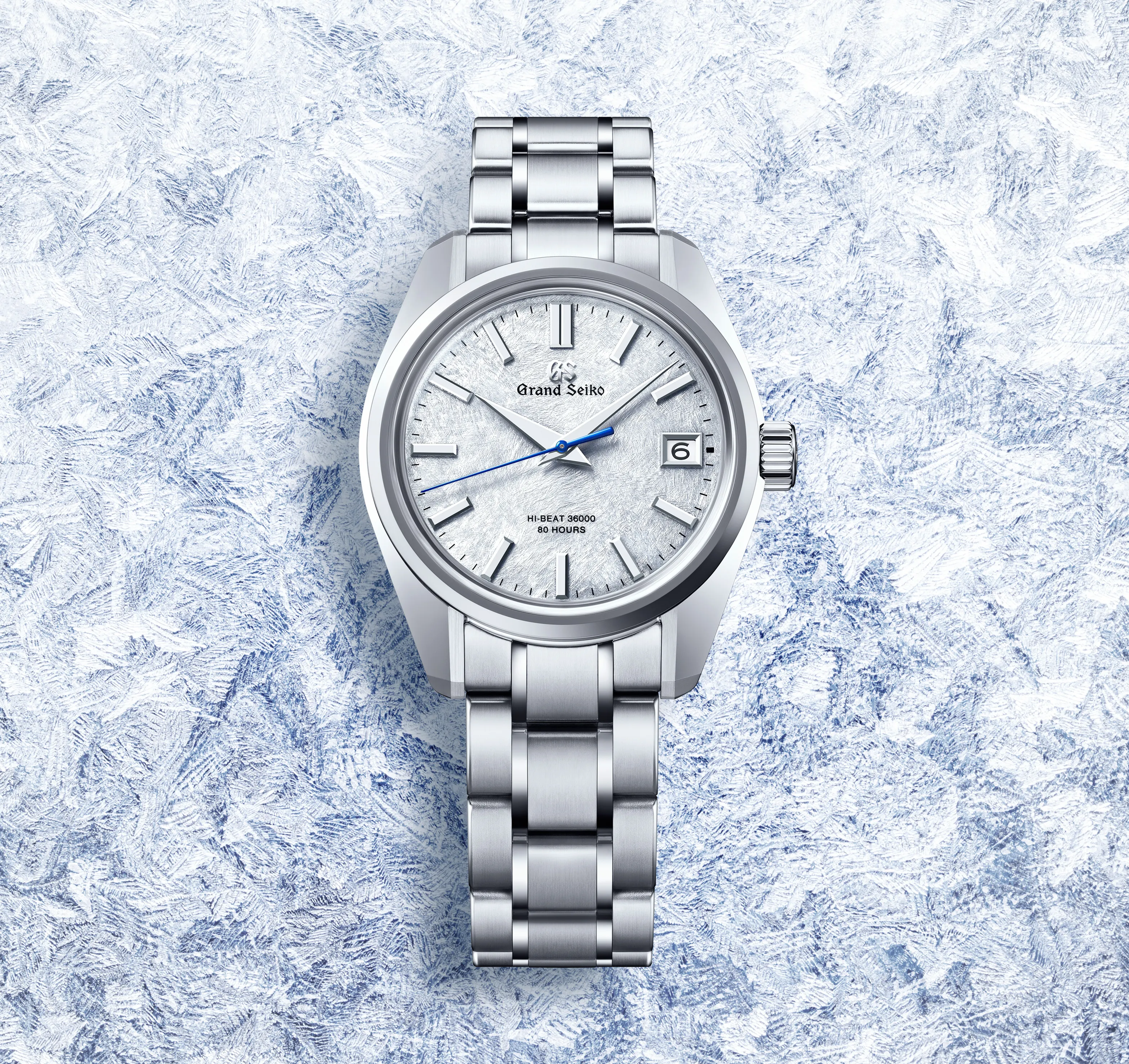 Grand Seiko Heritage Watch with Light Blue Dial, 40mm