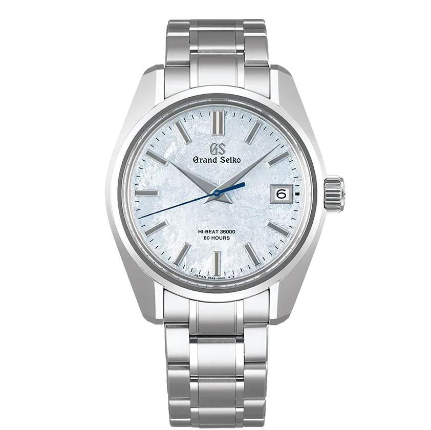 Grand Seiko Heritage Watch with Light Blue Dial, 40mm