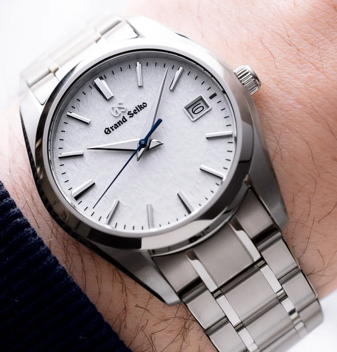 Grand Seiko Heritage Watch with Snowflake Dial, 37mm