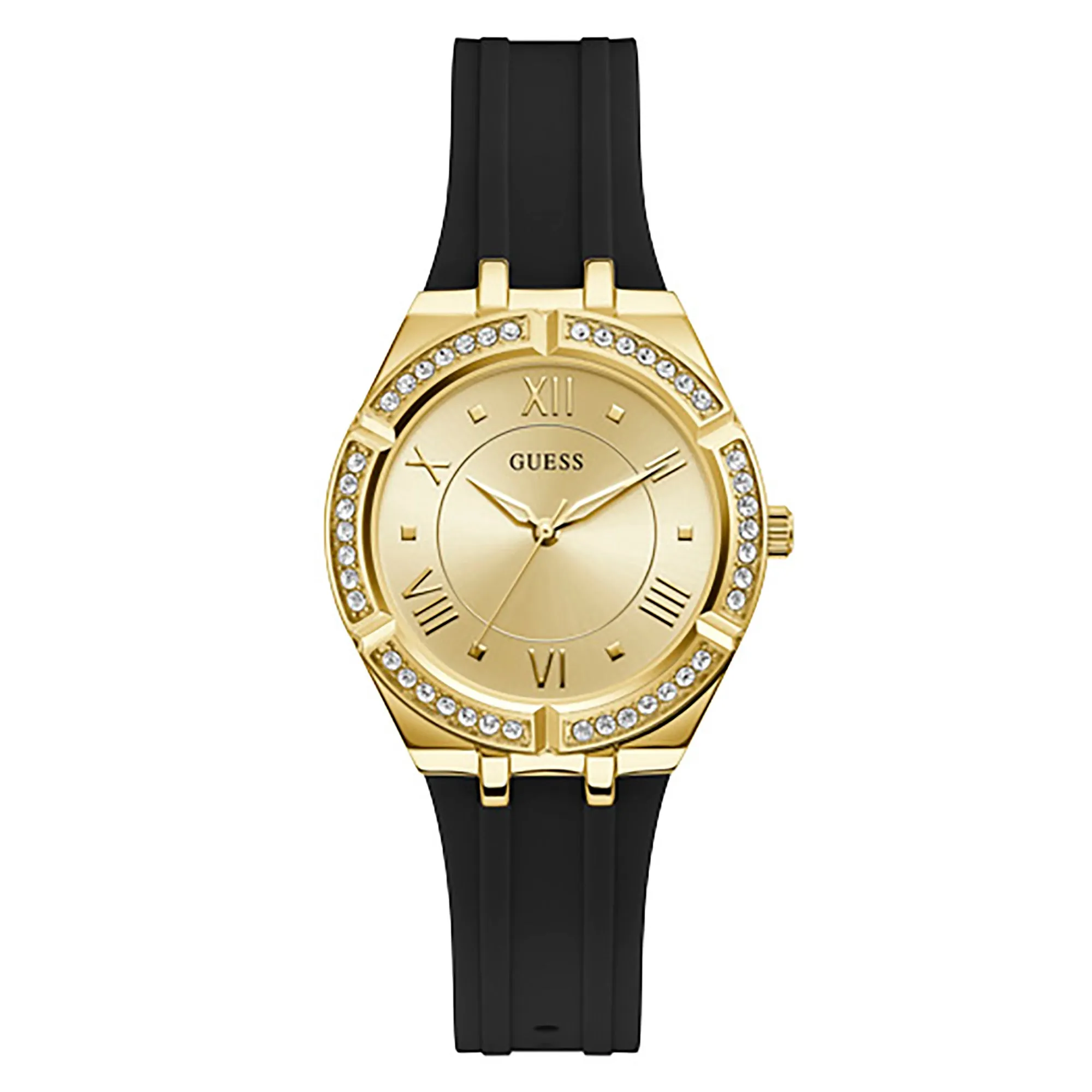 Guess Women's Watch Gold Tone Case Quartz