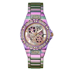 Guess Women's Watch Purple Tone Case Quartz