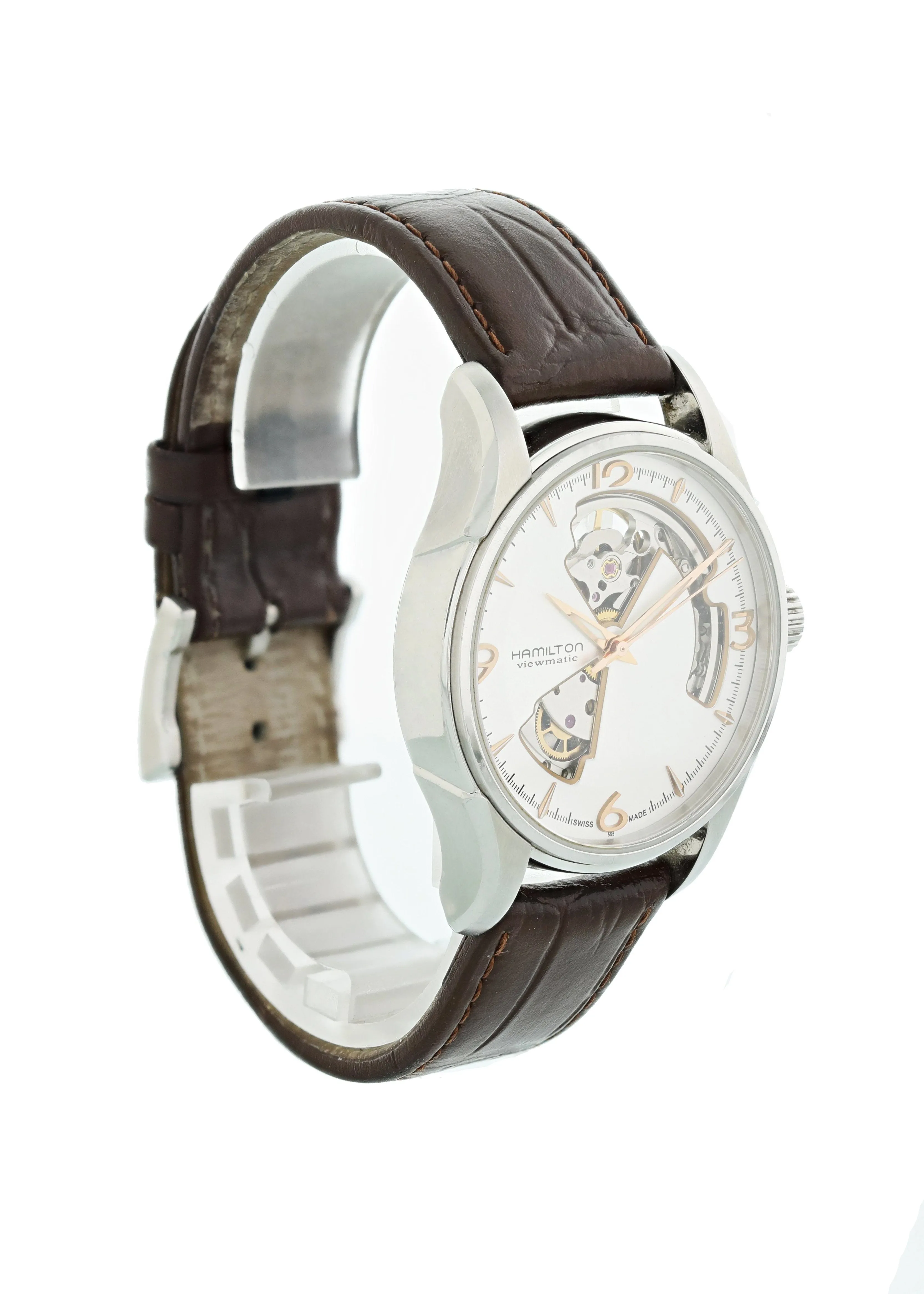Hamilton Jazz Master Open Heart H325650 Mens Watch