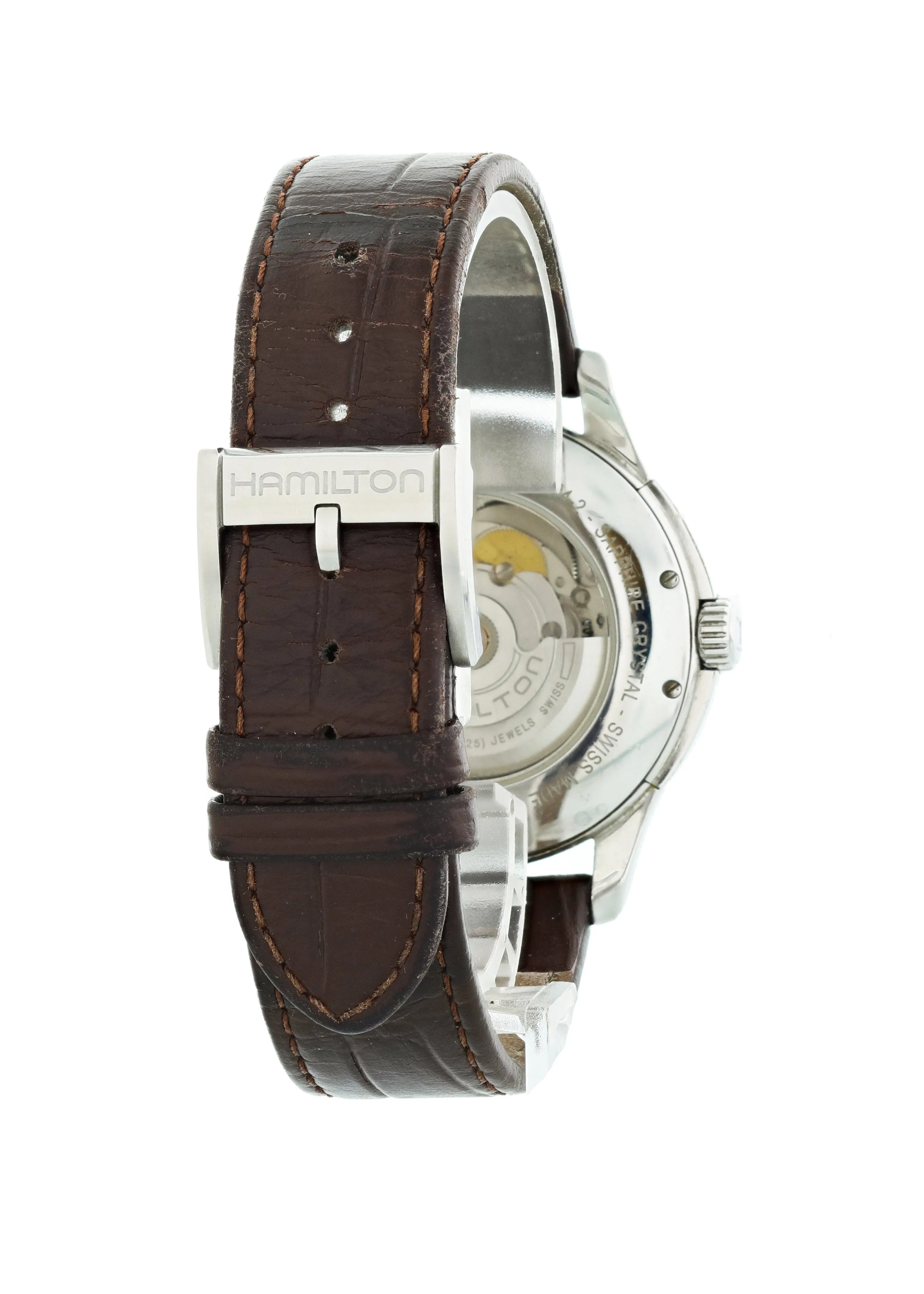 Hamilton Jazz Master Open Heart H325650 Mens Watch