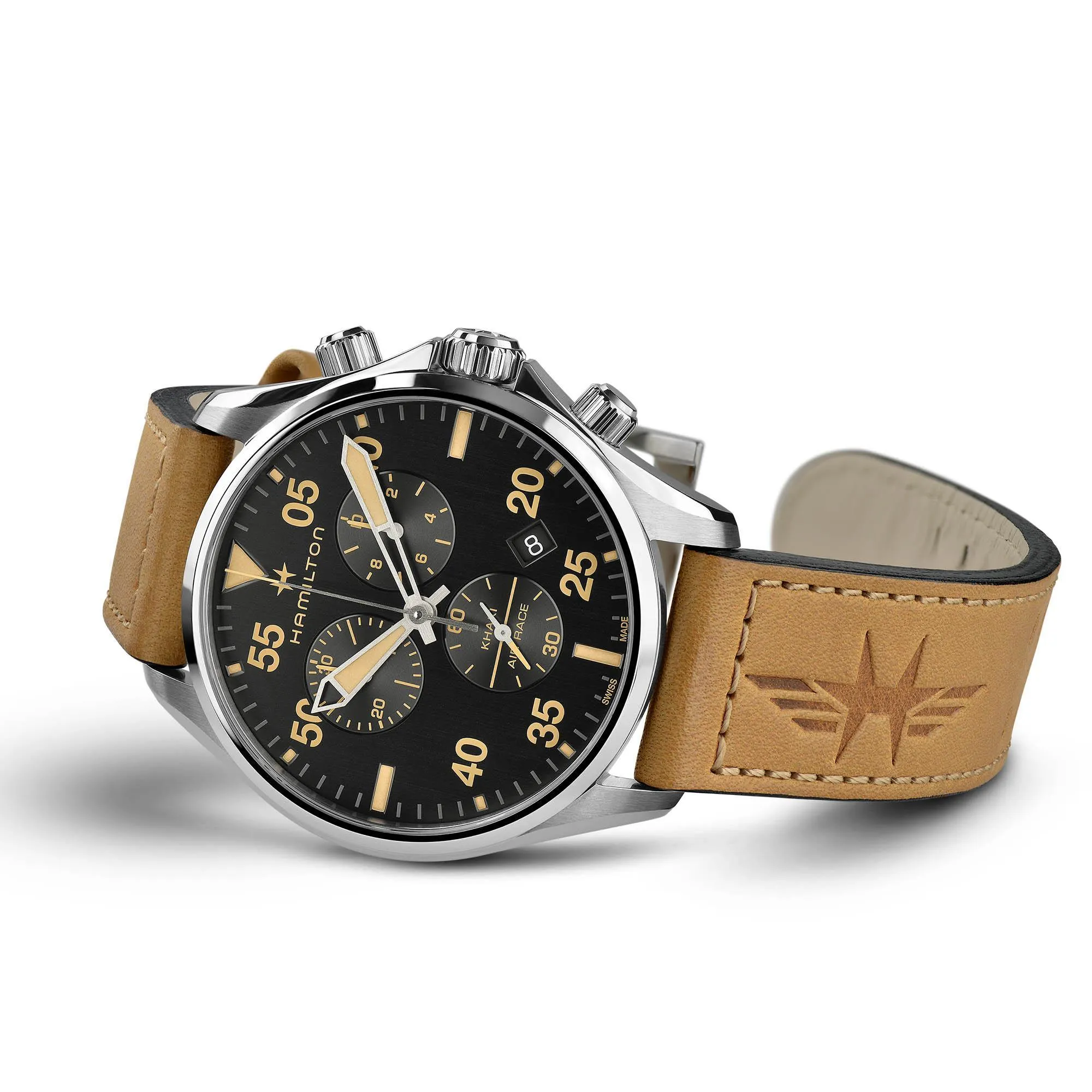 Hamilton Khaki Aviation Pilot Chrono Quartz Men's Watch H76722531