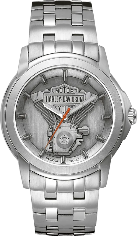 Harley Davidson Medallion Men's Watch 76A021