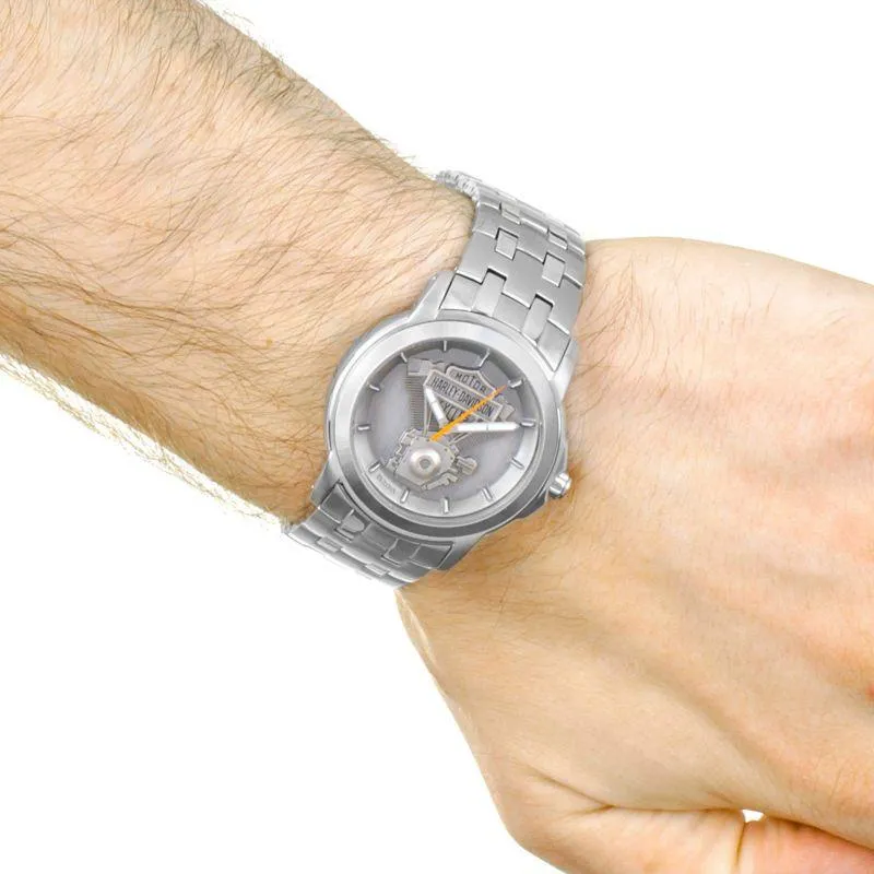 Harley Davidson Medallion Men's Watch 76A021