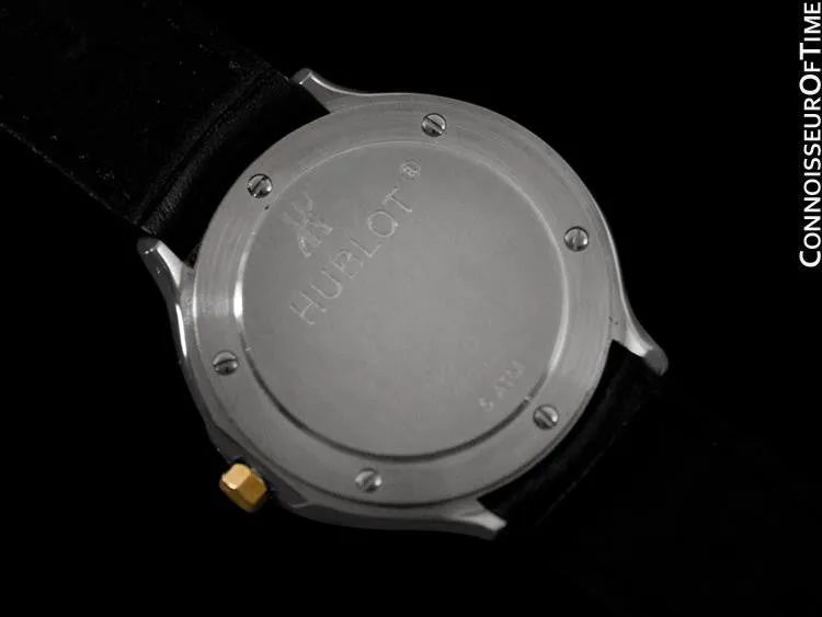 Hublot MDM Two-Tone Midsize Mens Watch - Stainless Steel & 18K Gold