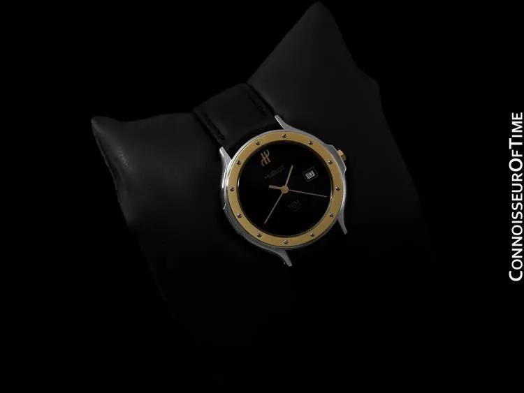 Hublot MDM Two-Tone Midsize Mens Watch - Stainless Steel & 18K Gold