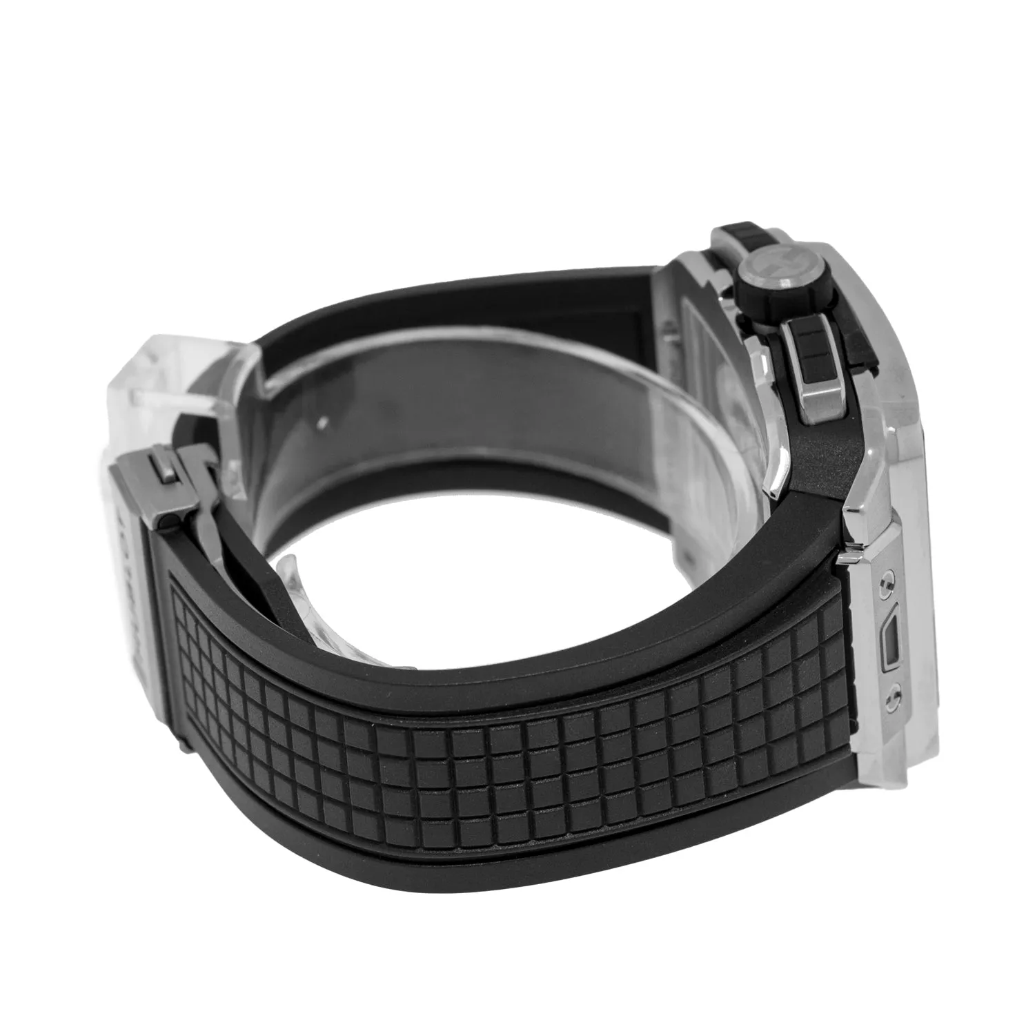 Hublot Square Bang Unico 42mm Titanium Skeleton Dial Diamond Bezel 821.NX.0170.RX.1204