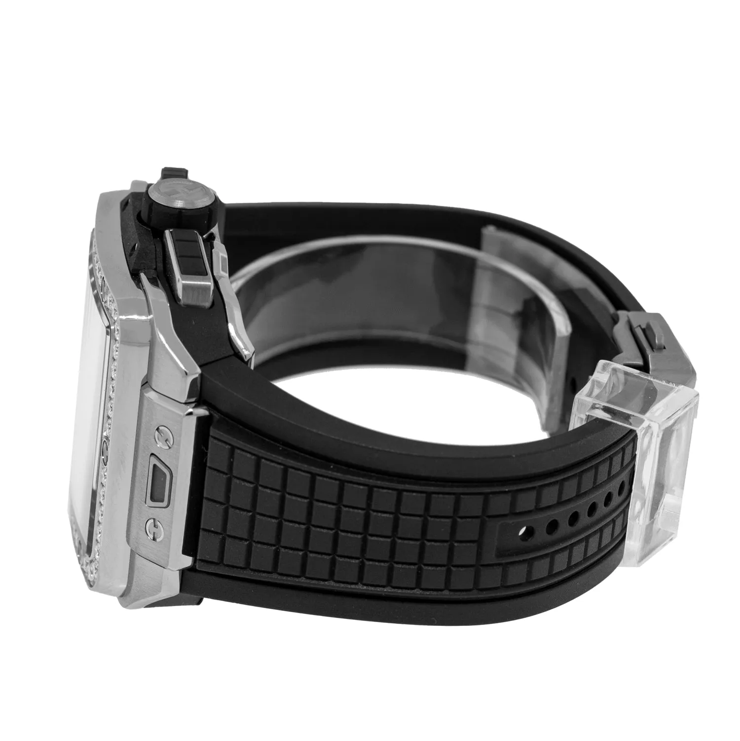 Hublot Square Bang Unico 42mm Titanium Skeleton Dial Diamond Bezel 821.NX.0170.RX.1204
