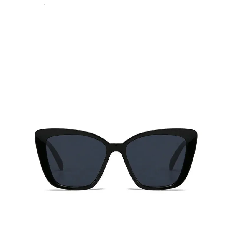 INS Vintage Cat Eye Sunglasses Women Square Small Frame Sun Glasses Female Brand Designer Retro Shades Fashion