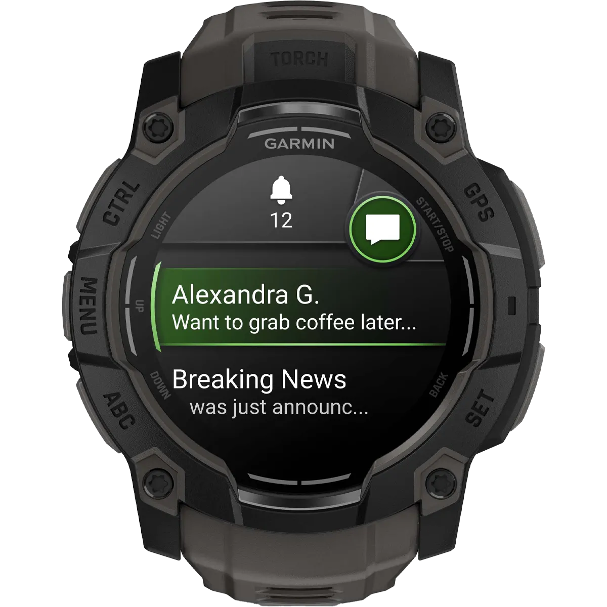 Instinct 3 50mm Amoled - Black