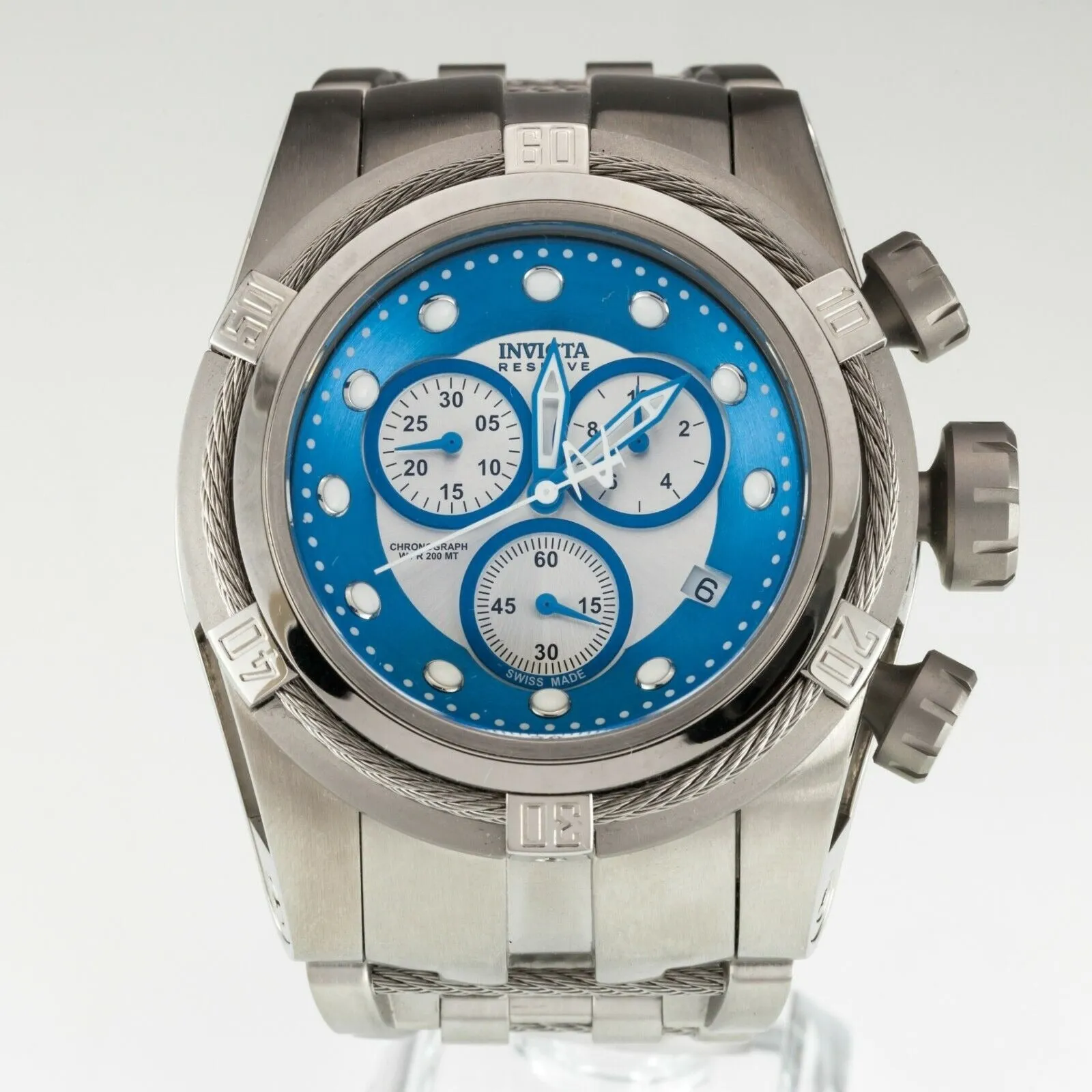 INVICTA 21803 Bolt Men Swiss Quartz Movt. 53mm Men's Watch