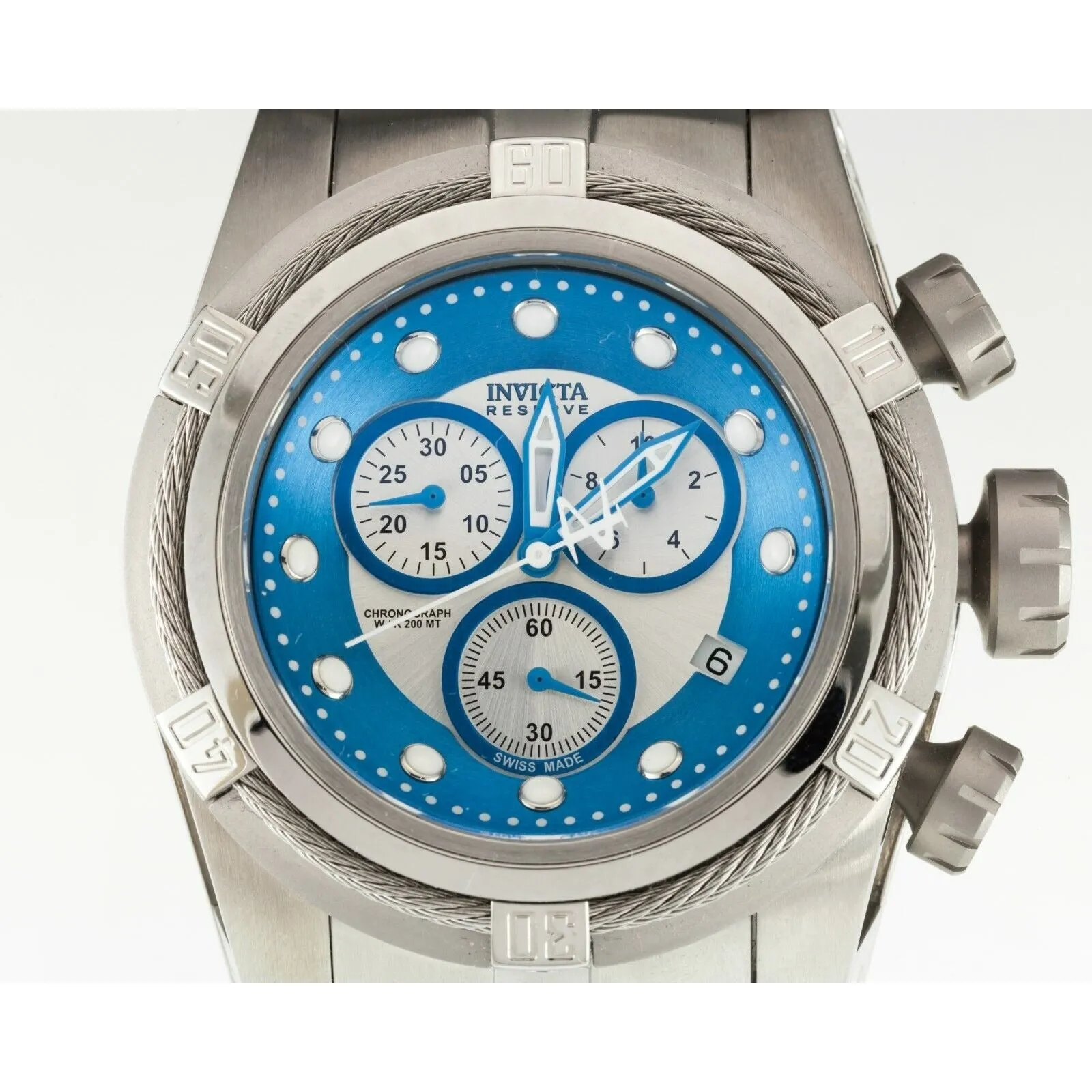 INVICTA 21803 Bolt Men Swiss Quartz Movt. 53mm Men's Watch