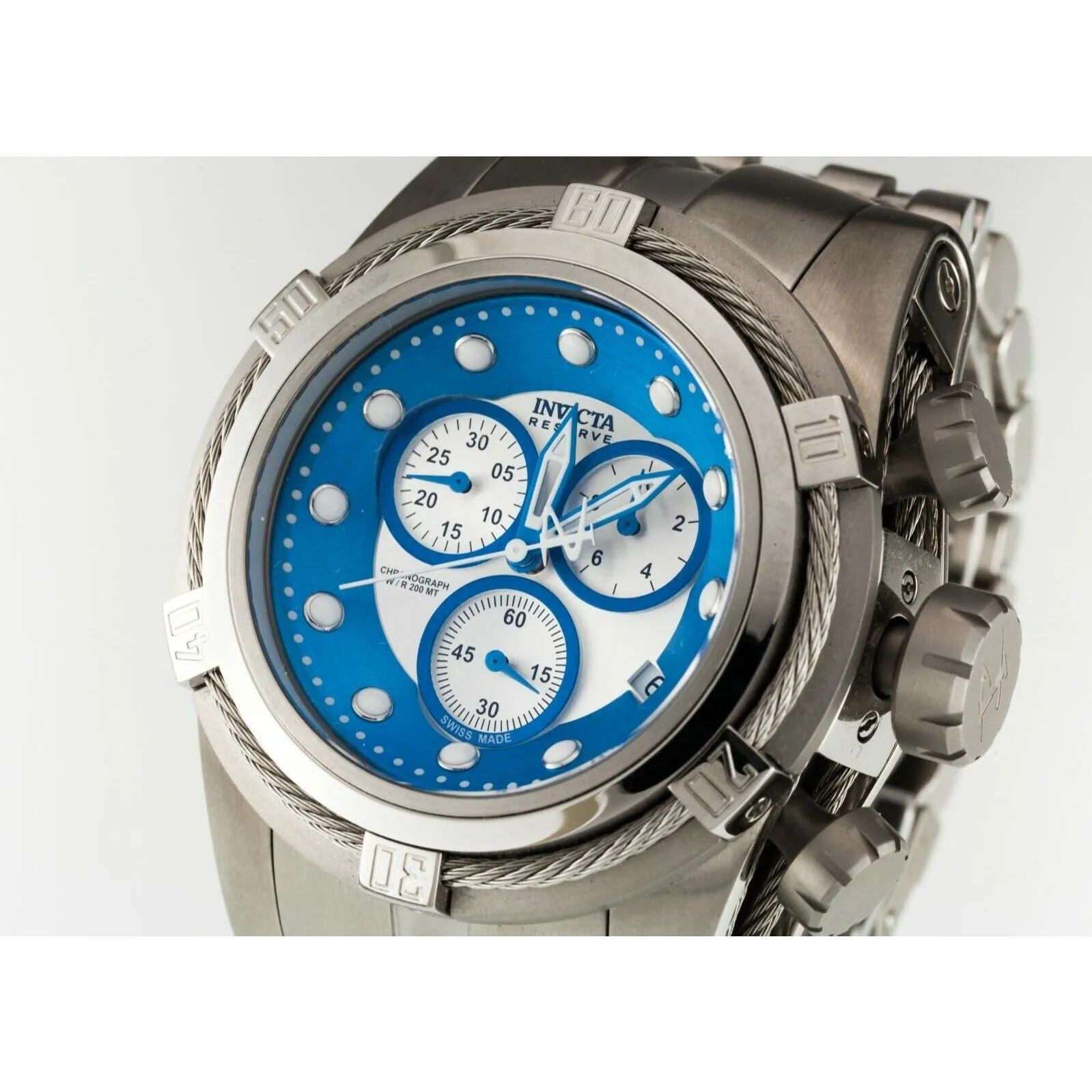 INVICTA 21803 Bolt Men Swiss Quartz Movt. 53mm Men's Watch